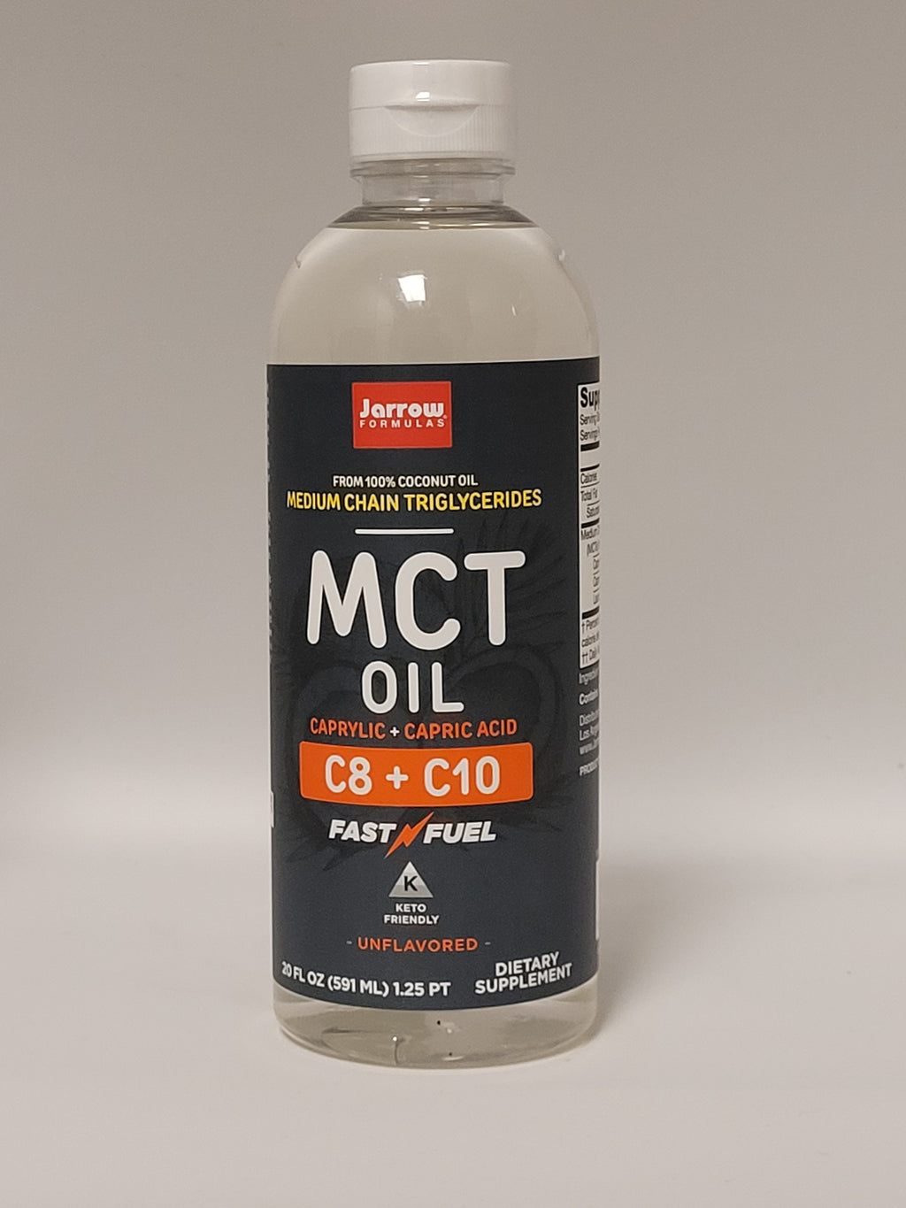 MCT Oil from 100% Coconut Oil Unflavored