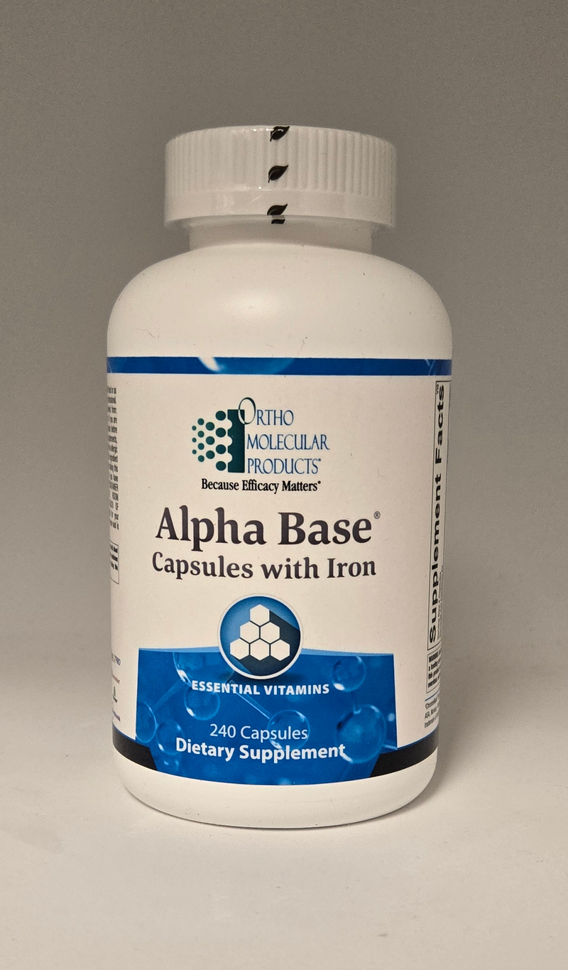 Alpha Base Capsules with Iron Essential Vitamins