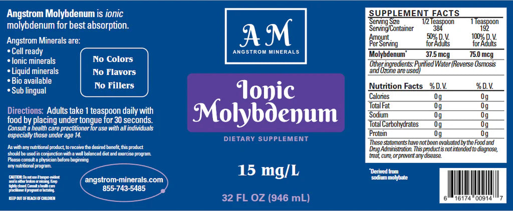 Angstrom Molybdendum