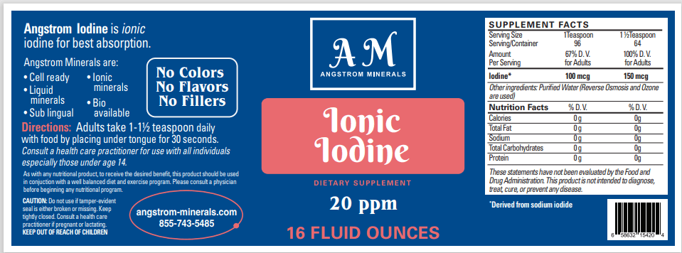 Angstrom Iodine 16 oz.