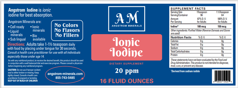 Angstrom Iodine 16 oz.