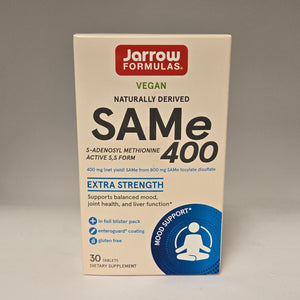 SAMe 400mg - 30 tablet box