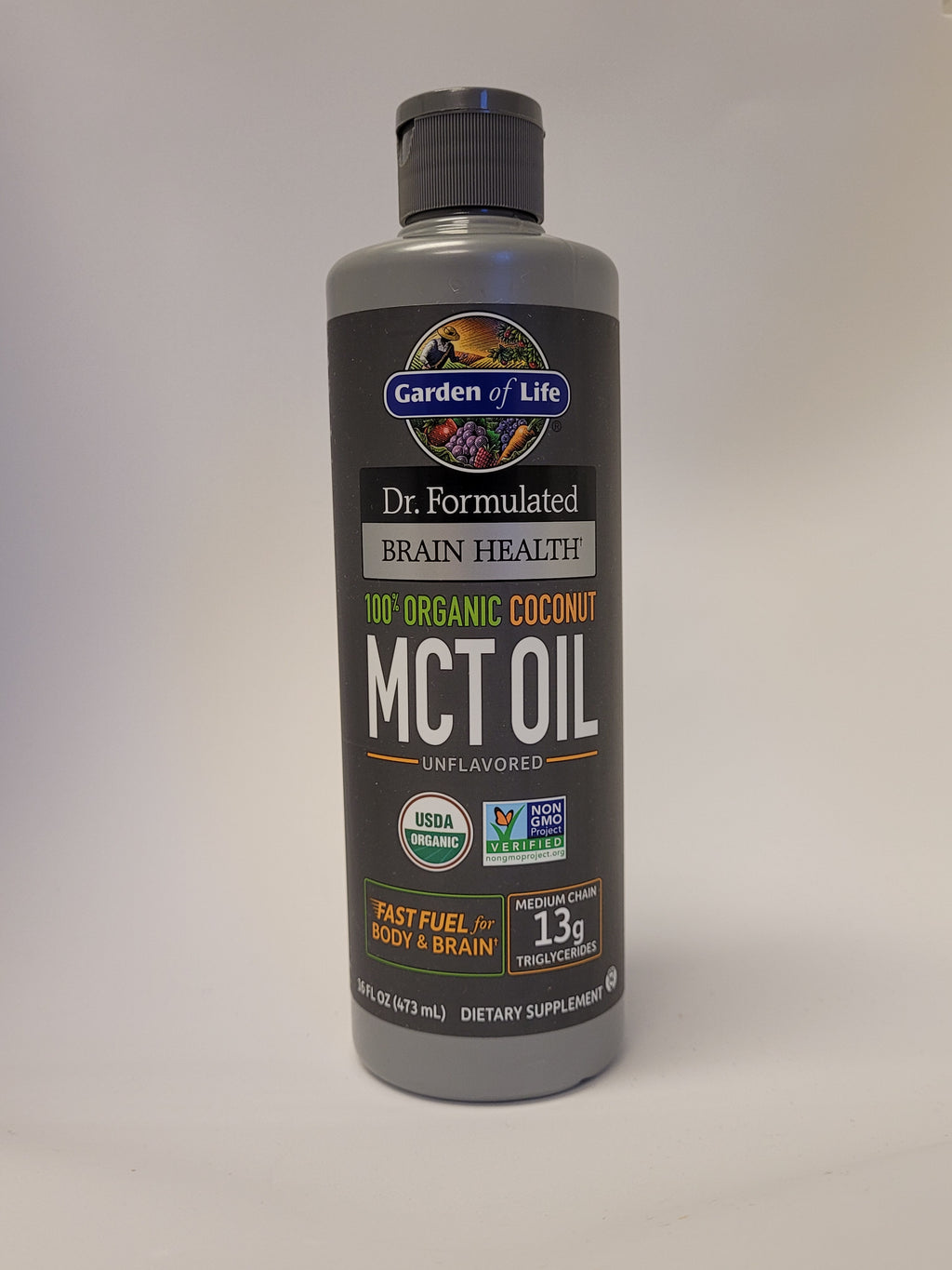100% Organic Coconut MCT Oil Unflavored