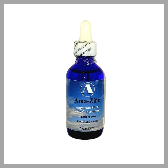 Ama-Zinc 2 oz. Dropper Bottle